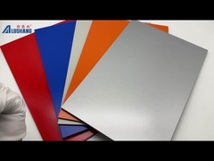 1220×2440MM ローズ・マッダー・ACM 複合材料 防水6mmACPシート