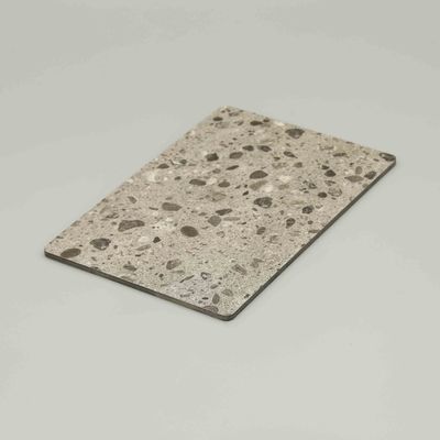 テラゾACPシート大理石デザイン Pvdf アルミコンポジットパネル 4MM 4x8ft