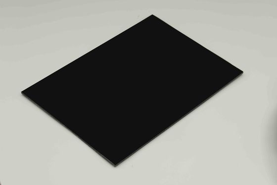 マットブラックPEアルミニウム複合パネル 0.06mm - 0.50mm インテリアアルミニウム複合パネル