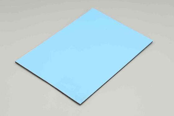 スカイ・ブルー 室内ACPシート 建物の装飾 4MM 外壁 壁カバー 48in X 96in