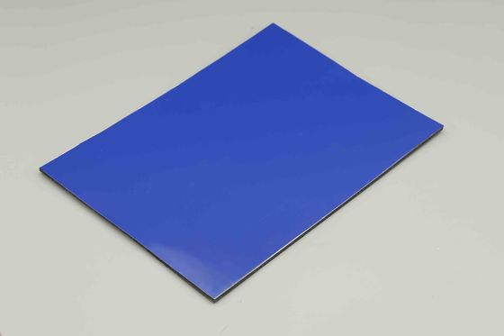 高品質デザイン 建物装飾用 ダークブルー アルミウム複合板 4MM 1.22*2.44m