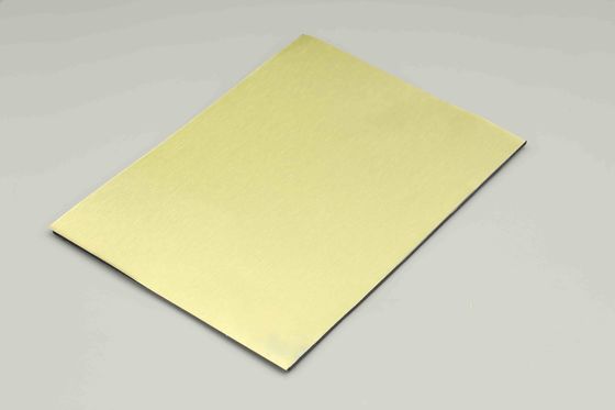 金刷りアルミニウム複合板 4MM 1.22 X 2.44m PE アルミニウム複合板