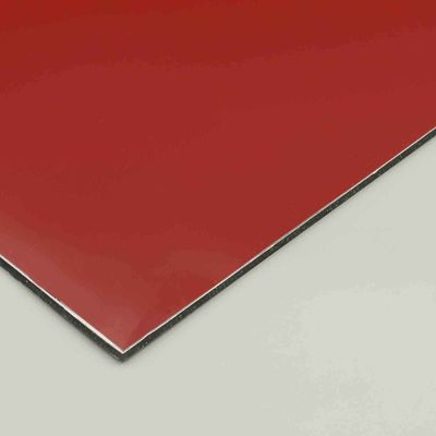 ワイン レッド 抗菌型 PE アルミ 複合板 内壁板 122cm*244cm