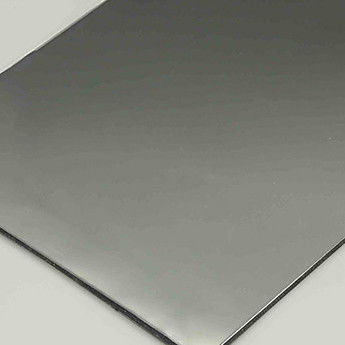 ブラックミラーアルミニウム複合パネル 4mm 1220×2440mm PVDFコーティング B1難燃性ACPシート