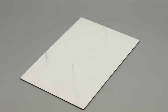 マルマー型 JAZZ WHITE 外部ACPシートパネル オーダーメイド 3mm 4mm 厚さ ACP 敷き布団 家 / 建物 アルミ スキン 0.18mm