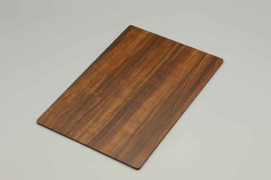 3mm PVDF 木粒アルミニウム複合パネル 外壁壁カバーのための ACPシートメーカー