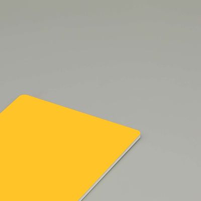 PVDF 曲面アルミニウム複合パネル |建設用 A1/A2 耐火壁被覆材