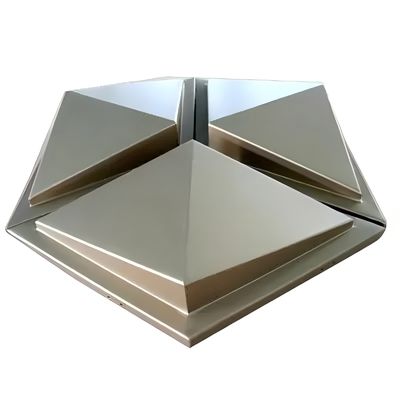 3003 8mm から 210mm アルミニウム・フェニエール 3d 壁面板 建物の装飾用