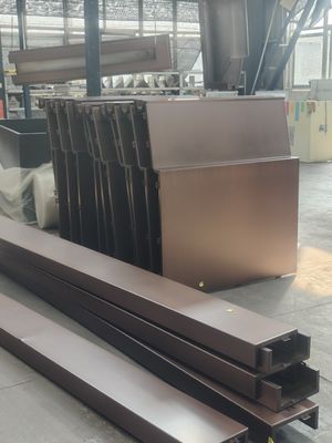 アルミ合金パネル カフェ色 複素防止 異常形 アルミ 玄関壁 酸化炭素 覆いアップグレード 外壁