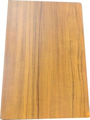 ミルキーウッドテクスチャ ACP パネル アルミ複合板 1220 X 2440MM シート 内外装用 4MM ウォールクラッディング