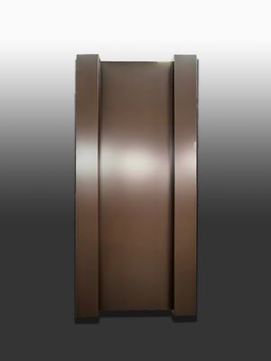 2.00MM 木目調アルミベニヤカーテンウォールクラッディングファサード、建物の外装装飾用