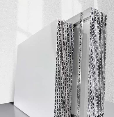 耐火 アルミ製の波紋シート 建築物における長期的な外壁装飾用