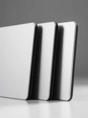 汎用 エステティックPE アルミコンポジットパネル 3mm - 6mm 厚さ Decoration Acp 壁カバー 1000mm 1500mm