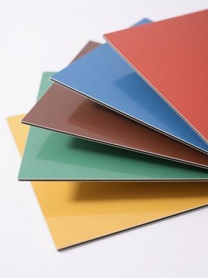 耐候性 PVDF コーティングされたアルミニウム複合パネル | UVカット屋外看板素材