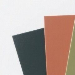 PVDF アルミニウム複合パネル 4mm 厚いアルミ合金素材 フルーロ炭素 高光沢処理 1220x2440mm 明るい外壁装飾