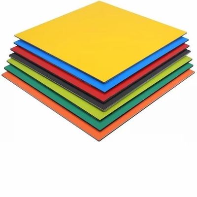 PVDF PE コーティング ACP パネル 2.44m エコセーフ、無臭、内外壁クラッディング用